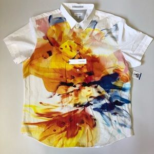 Calvin Klein’s Floral Print Shirt